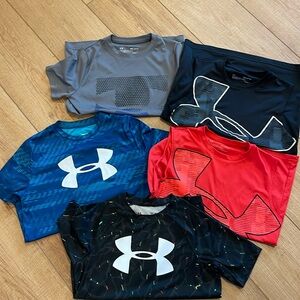 Boys Under Armour Athletic Shirts
